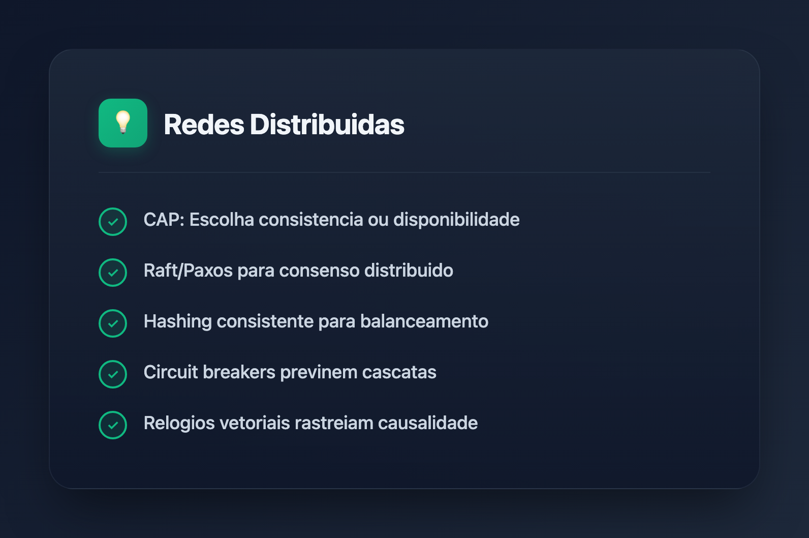 Perguntas de Entrevista sobre Redes Distribuidas: CAP, Consenso e Design de Sistemas (2026)