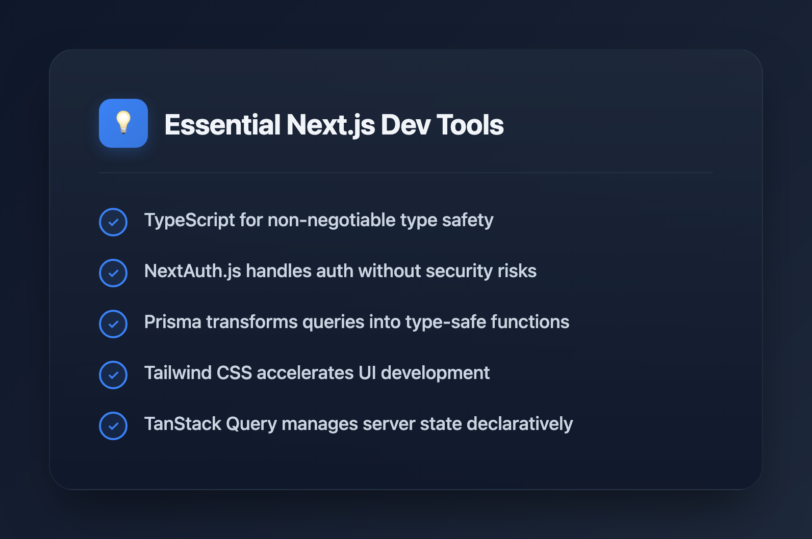 10 Essential Next.js Dev Tools That Will Transform Your Workflow in 2026 - Key Takeaways