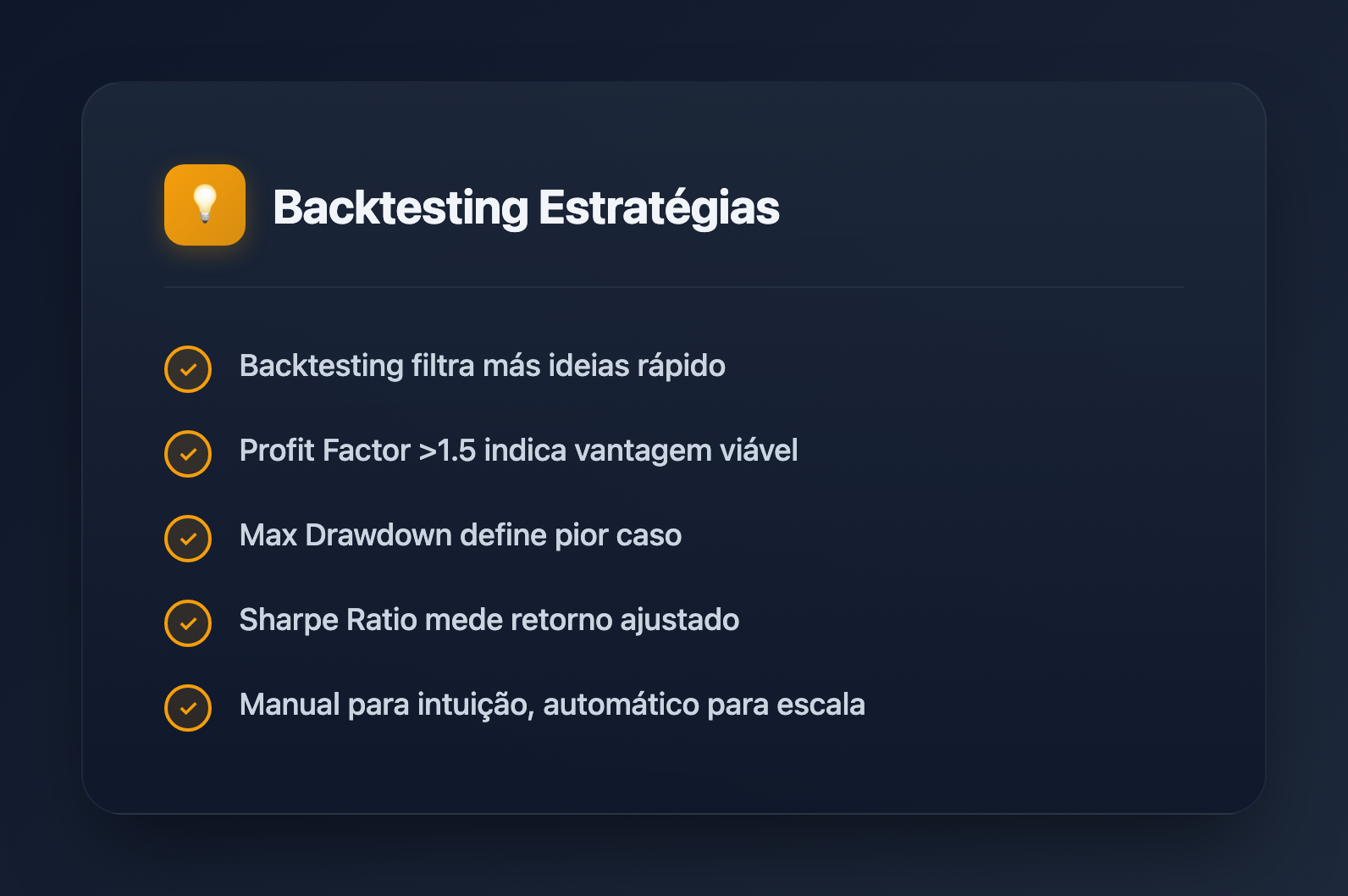 Backtesting de Estrategias de Trading: La Guía Completa para 2026 - Key Takeaways