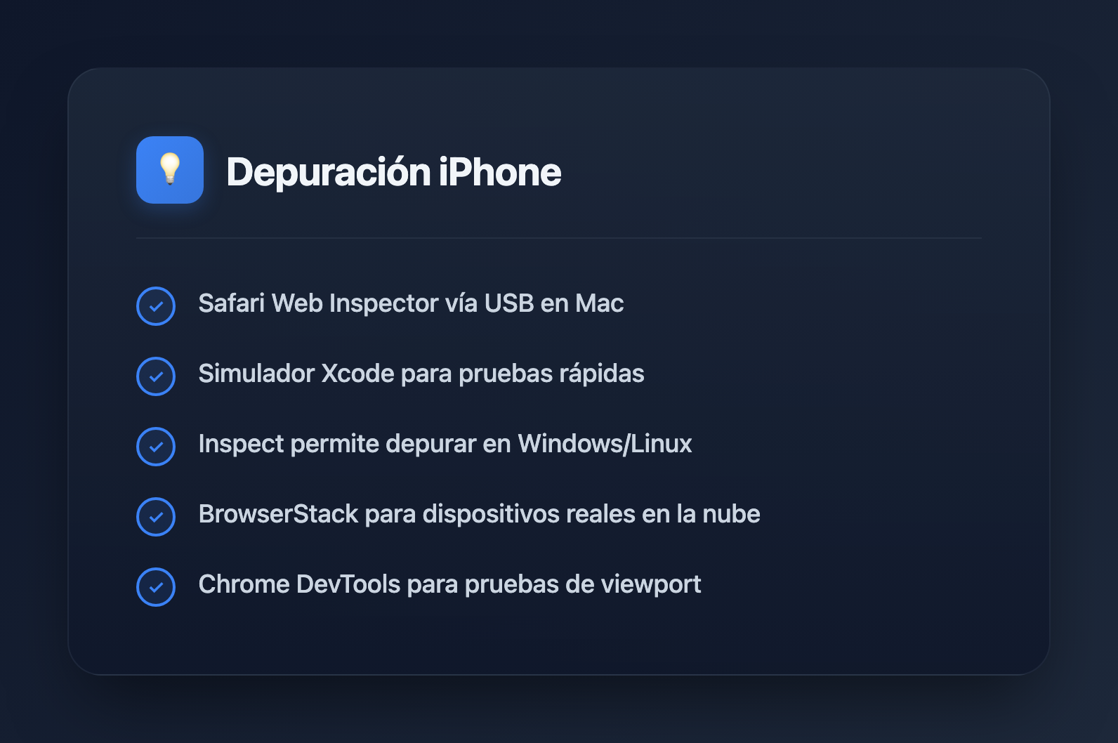 7 Herramientas Esenciales para Depurar Sitios Web Responsivos en iPhone en 2026 - Key Takeaways
